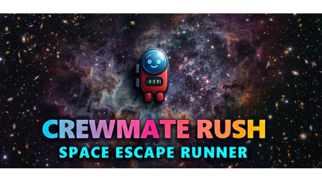 Crewmate Rush SpaceEscape Runner