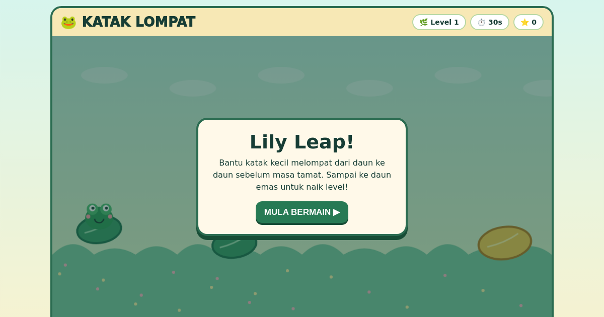 Katak Lompat — Lily Leap