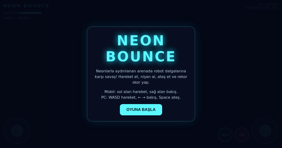 Neon Bounce