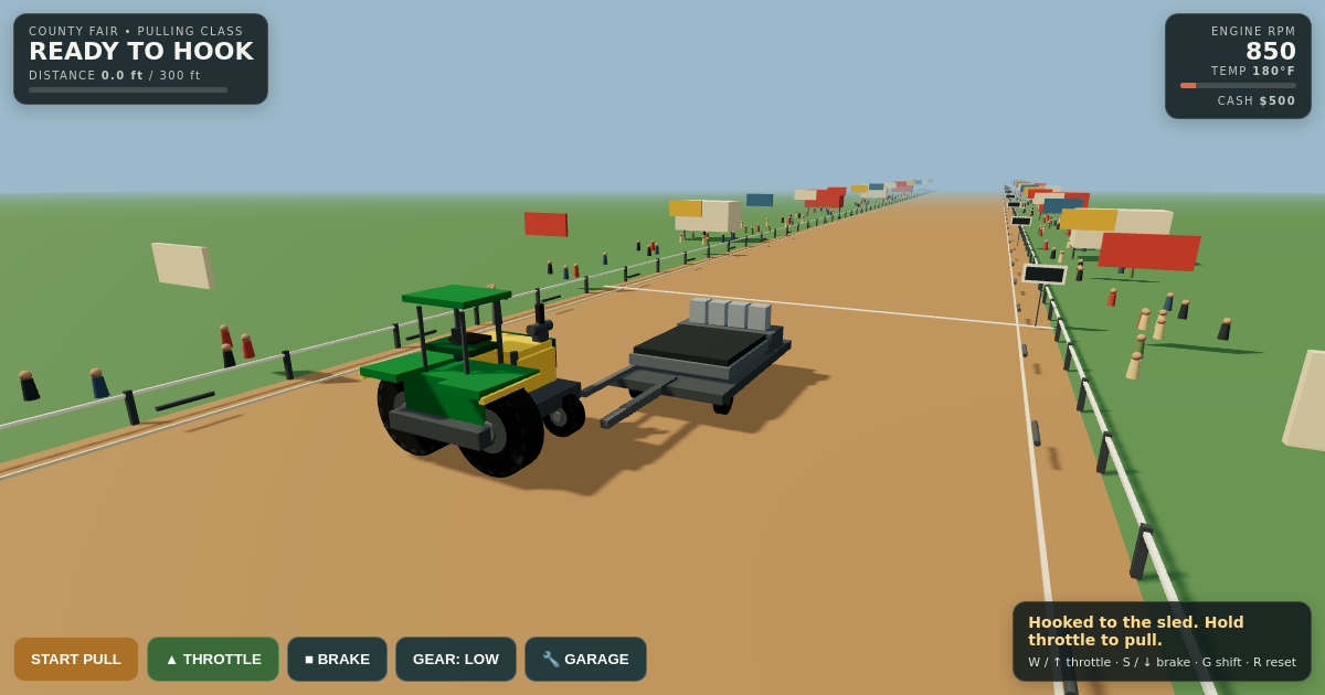 Tractor Pull 3D